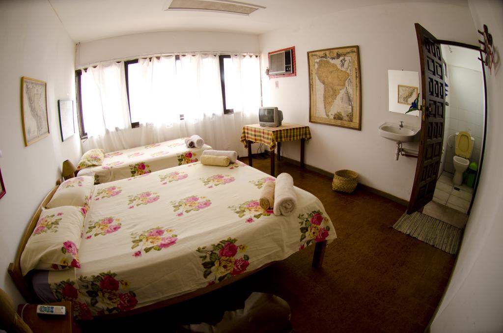 סנטה קרוז דה לה סיירה Hostal Los Aventureros מראה חיצוני תמונה
